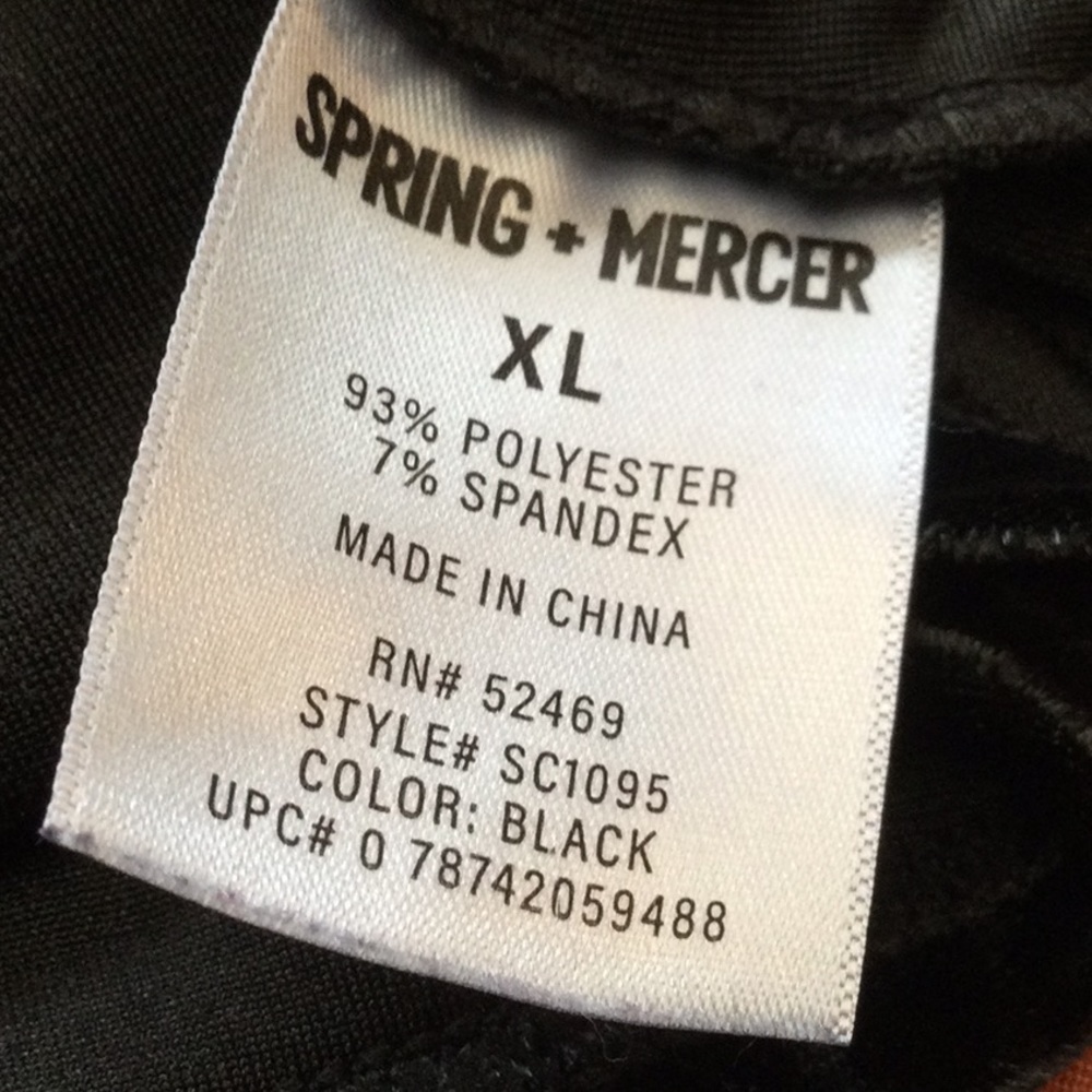 Spring & Mercer V Neck Velvet Top - Picture 5 of 5